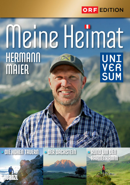 Ski-Idol Hermann zeigt in den Universum-Dokumentationen die Bergwelt. | Foto: Cover: ORF/Hoanzl