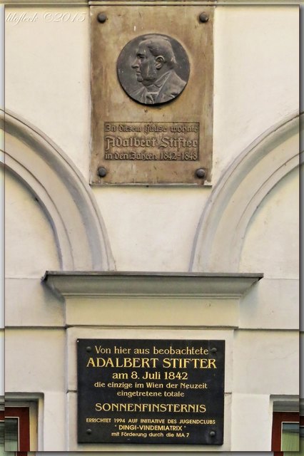 In der Seitenstettengasse lebte einst Adalbert Stifter
