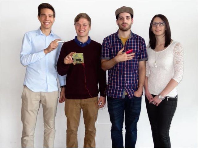 Bernhard Gromann, Tobias Graf, Stefan Steininger, Melanie Straihammer. | Foto: Straihammer