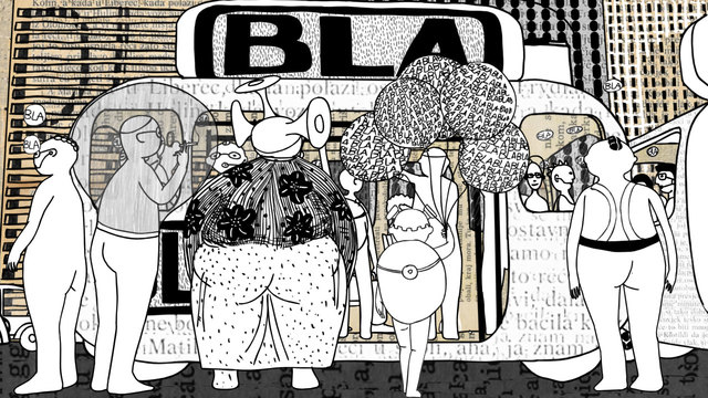 "Bla" von Martina Meštrović ist einer der Animationsfilme, die auf dem Festival zu sehen sein werden.
