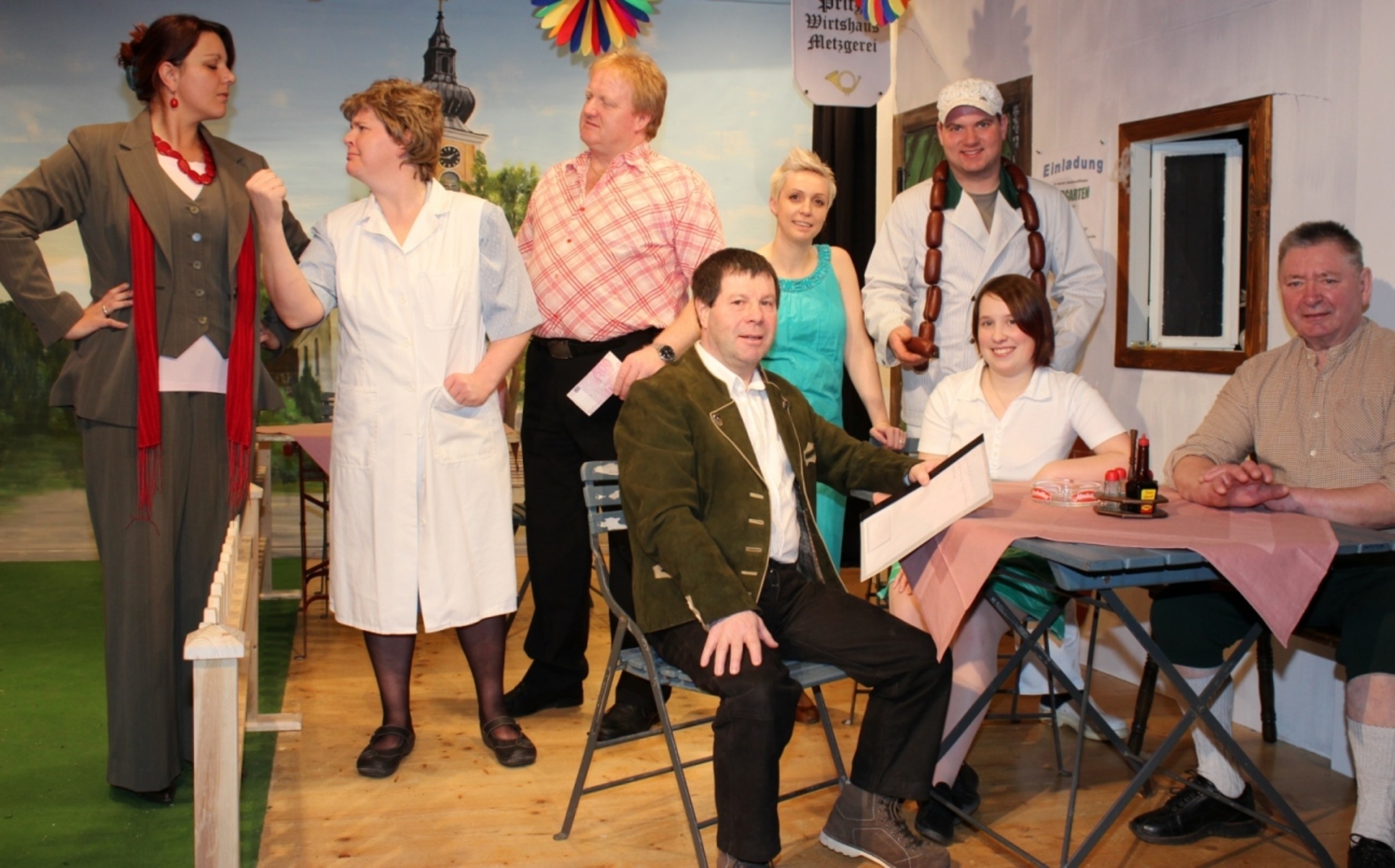 Theateraufführung "Das verkaufte Dorf" in Kollerschlag Rohrbach