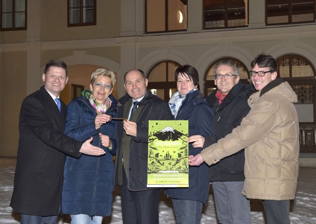Andreas Hanger, Christine Dünwald, Wolfgang Sobotka, Waltraud Stöckl, Kurt Farasin und Guido Wirth. | Foto: Pfeiffer