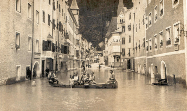 Hochwasser in Rattenberg 1931
