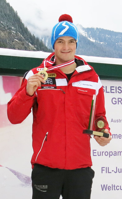 Thomas Kammerlander sicherte sich den Staatsmeistertitel. | Foto: TRV/Leitner