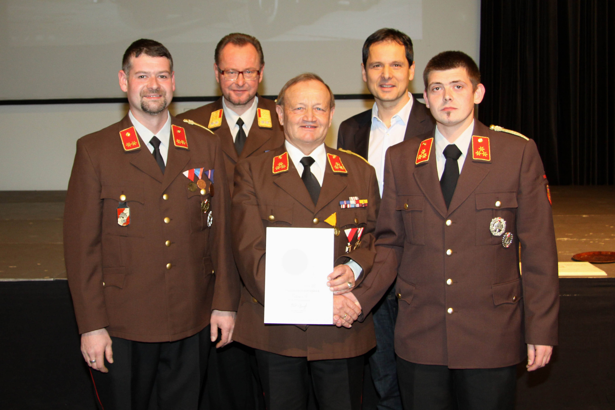 Stadtlöschmeister wählten neues Führungsteam Martin Hochreiter ist