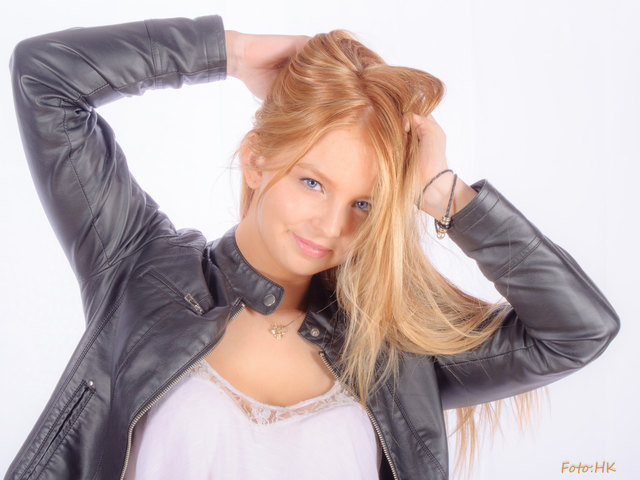 Katharina in High- Key- Technik