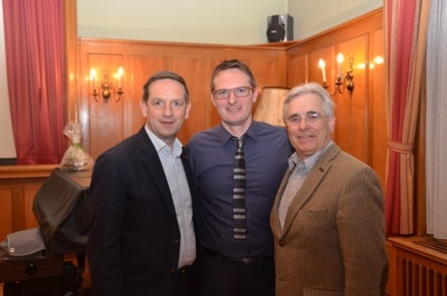 Die Vortragenden Christian Benger und Peter Zellmann mit dem Organisator Michael Maier | Foto: KK