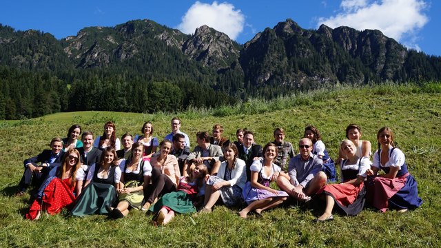 Die Stipendiatinnen und Stipendiaten 2014 des Club Alpbach Niederösterreich in Alpbach