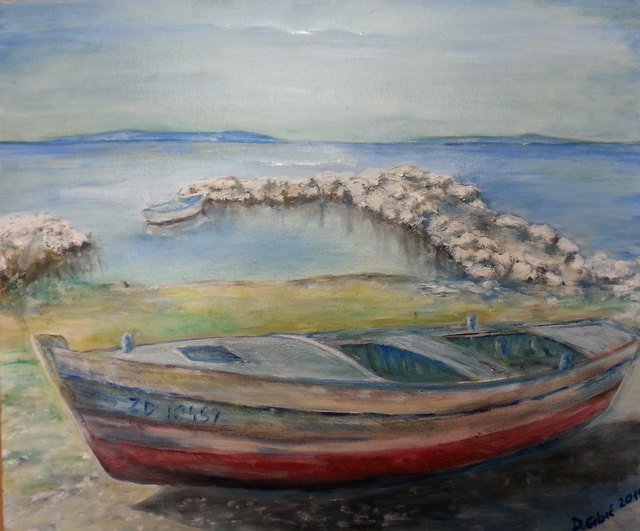 Fischermole in Kroatien von Dalibor Grbic. | Foto: Malgruppe Puch