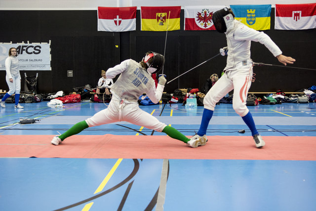 Gute Konzentrations- sowie Reaktionsfähigkeit, gepaart mit Athletik und Talent: das zeichnet den Fechtsport aus. | Foto: Judith Mareich