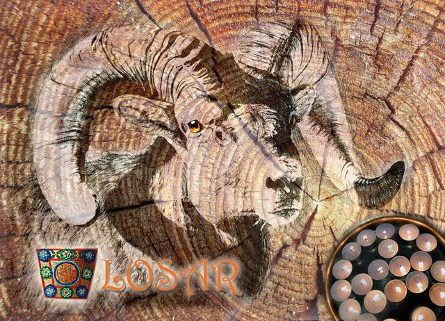 Losar des Holzschafes im YAK+YETI