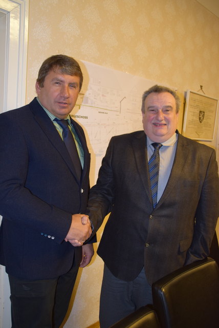 "Altes" Team neu gewählt: Bürgermeister Franz Stöger mit Vize Josef Schwanzer. | Foto: Zeiler