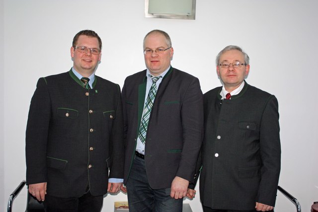 Michael Diewald, Thomas Handler, Ing. Peter Rottensteiner – Diewald und Rottensteiner sind designierte KO-Stellvertreter.