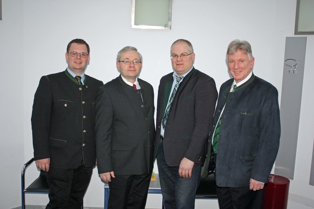Michael Diewald, Ing. Peter Rottensteiner, Thomas Handler und Ök.-Rat Johann Mauser.