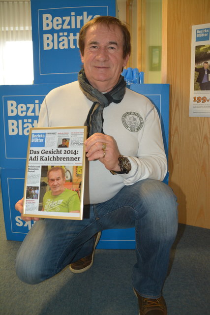 Adi Kalchbrenner gewann die Wahl zum "Gesicht 2014" im Bezirk Oberwart