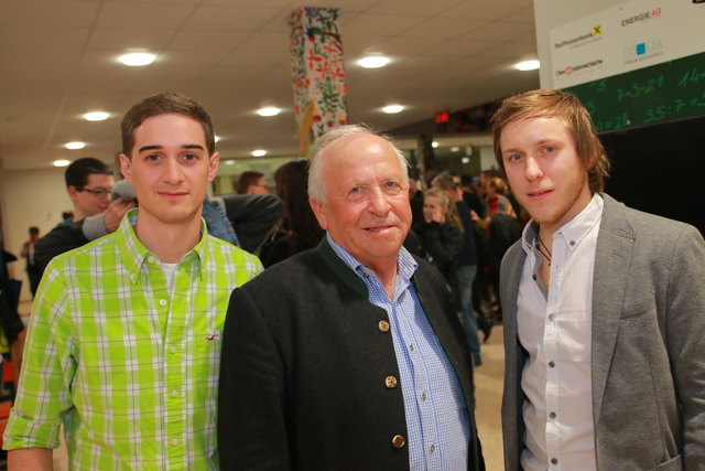Martin Schalk aus Munderfing, Hans Moser aus Munderfing und Martin Moser aus Munderfing