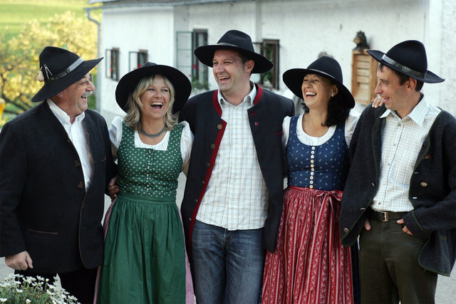 Die SEPPen von "Rent a SEPP" feiern beim Josefifest ihr zehnjähriges Bestandsjubiläum und begleiten die Josefi-Wanderung von der Basilika Sonntagberg zum Mostheurigen Wagenöd.