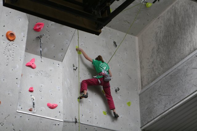 Maxima Wörgötter kletterte zu ihrem ersten Sieg im Tirol-Cup. | Foto: Foto: Wimmer