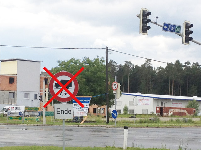 Das LKW-Fahrverbot an der B 70 fiel, die Bürger protestierten laut: Nun steht ein Rückbau in Aussicht