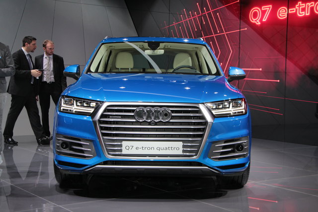 Audi Q7 e-tron quattro | Foto: Karl Künstner