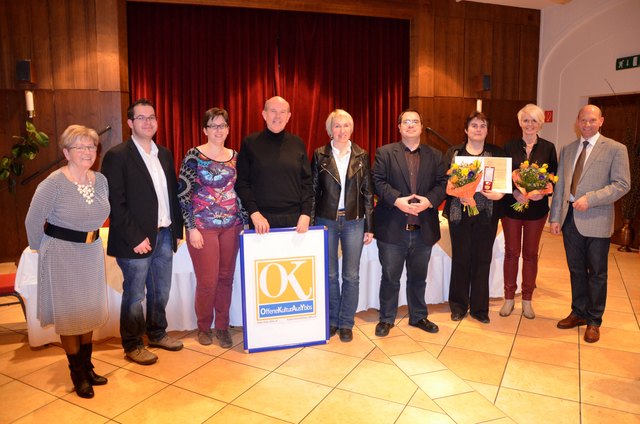 Gertraud Böhm, GR Dominic Schlatter, Claudia Knödlstorfer, Obmann Dr. Karl Dorfmeister, Mag.a Gerlinde Stöger, DI Gerald Böhm, Ulrike Seewald, StR Ulrike Schachner, GR Robert Nußbaummüller