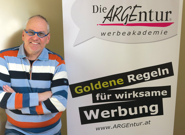 Wolfgang Daborer gibt sein Wissen in seiner "Werbeakademie" weiter | Foto: KK