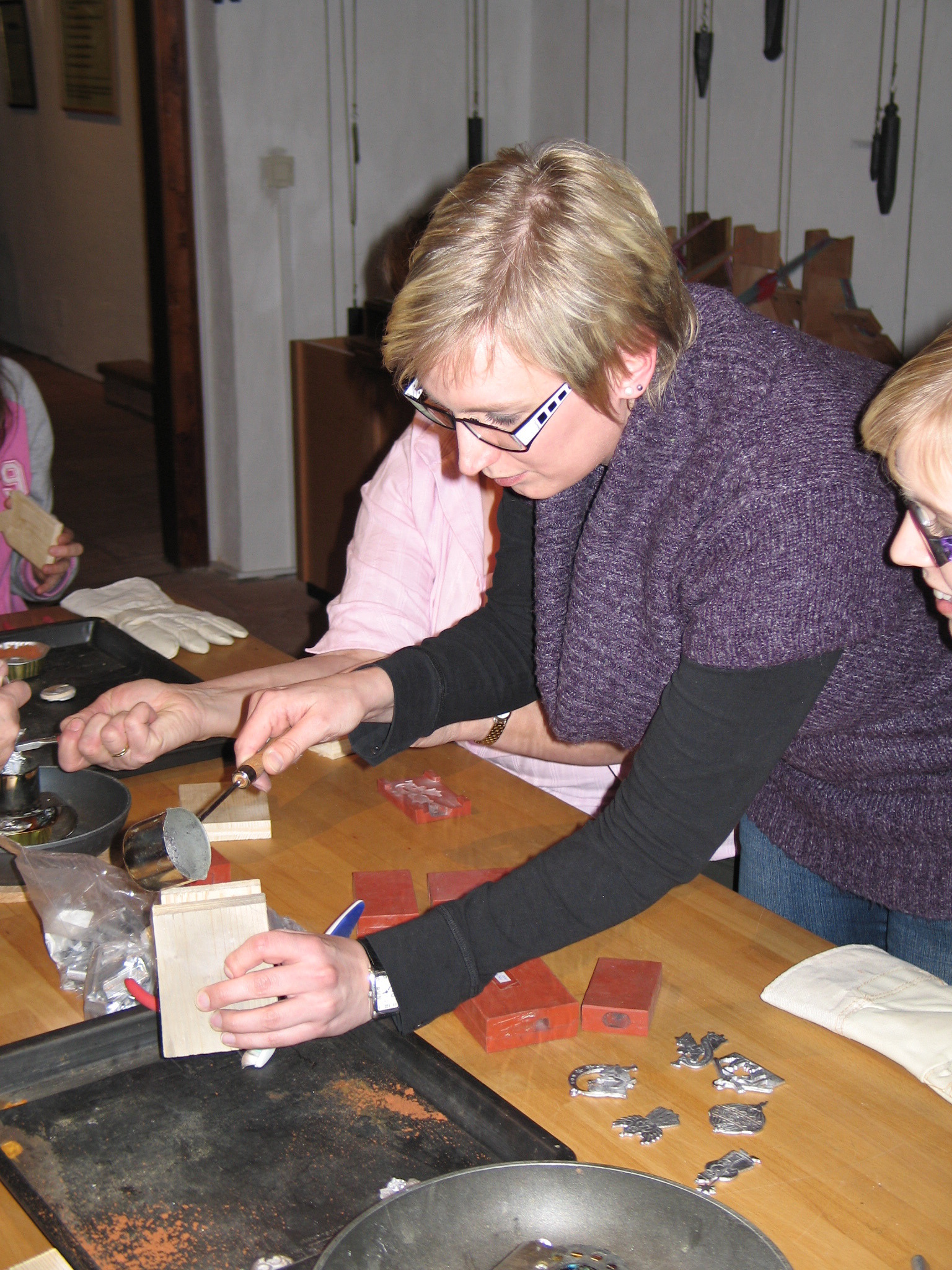 Lebendiges Museum „Österliches Zinngießen“ Zwettl