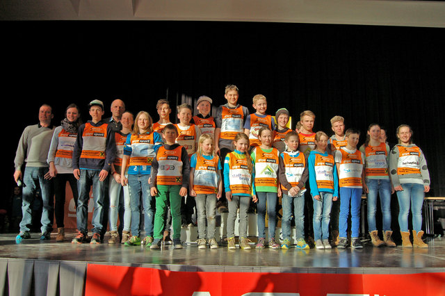 Die jungen Sieger des Skibezirks. | Foto: Foto: Krenn