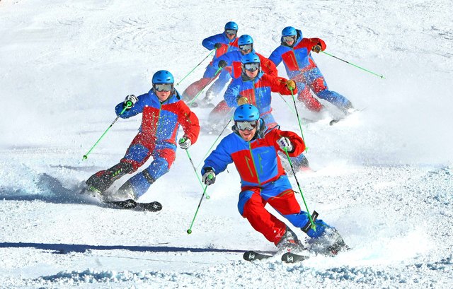 Demo-Meisterschaften: “Schwungdesigner” der Skischule Arlberg wurden österreichische Meister. | Foto: Walter Schweinöster