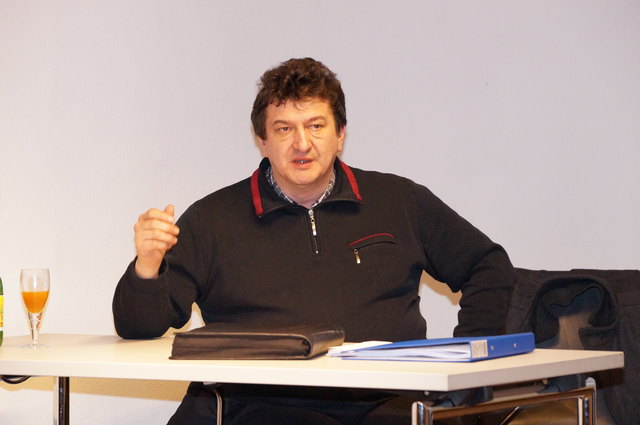 Kulturreferent Josef Fürst präsentierte die kulturellen Highlights der Stadt Rattenberg.