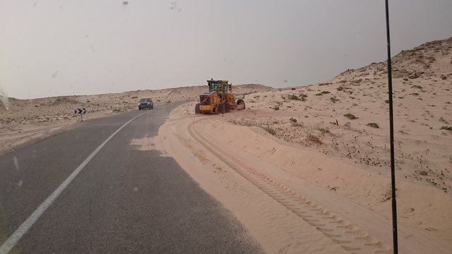 Sandbagger statt Schneepflug