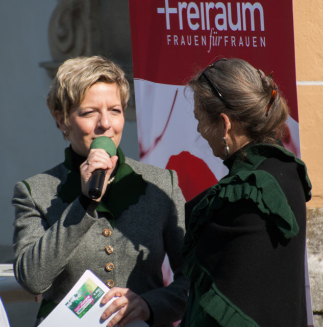 Evelyn Schweinzger, MA mit LAbg. Ingrid Gady