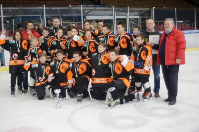 Die siegreichen Nachwuchscracks der Graz 99ers I Foto:@STEHV