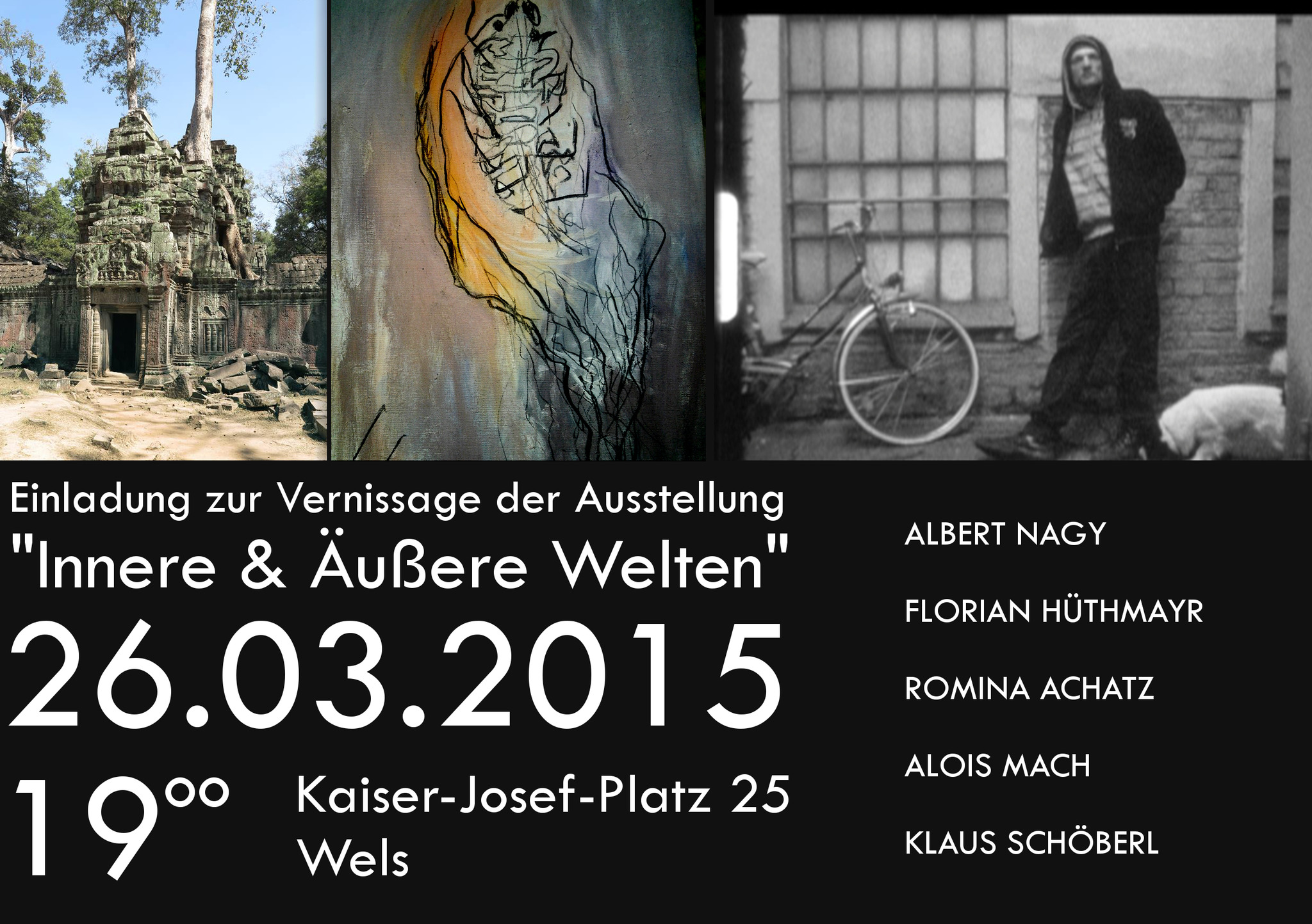Vernissage "Innere & Äußere Welten" Wels & Wels Land