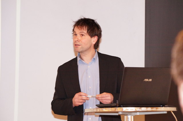 Vizebürgermeister Bernhard Freiberger beim Infoabend in Rattenberg.