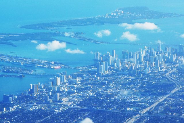 Miami Landeflug