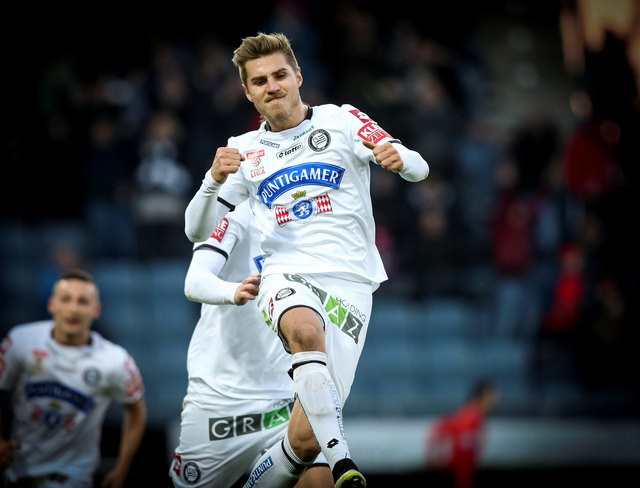 Kommt ein Schick geflogen: Gegen den WAC gelang dem Mittelfeldspieler sein viertes Saisontor. | Foto: GEPA