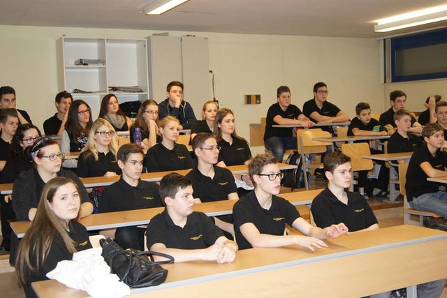Produktpräsentation der Firma Eckes-Granini in der HBLA Oberwart