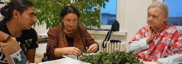 Brigitte Gadnik-Jiskra (Mitte) Foto Uwe Mauch, Kurier
