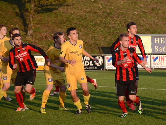 Hartberg Umgebung (in gelb) und Rohrbach (in rot) kämpfen um den Unterligatitel. | Foto: KK