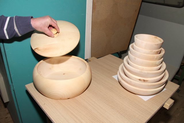 Tolle Holzgefäße