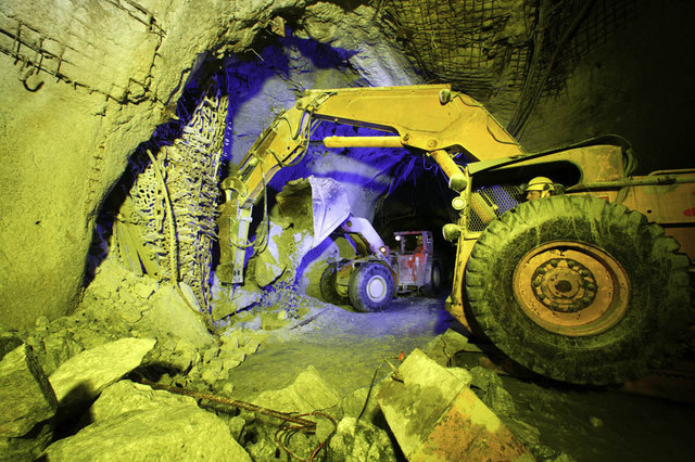 Das Erz wird unter Tage abgebaut | Foto: RHI
