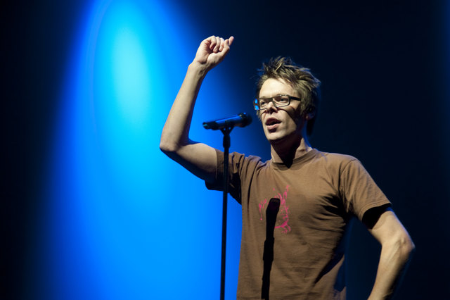 Am 26. März in der Bühne Imst Mitte: Autor und Poetry Slammer Markus Köhle. | Foto: aktionsradius.at