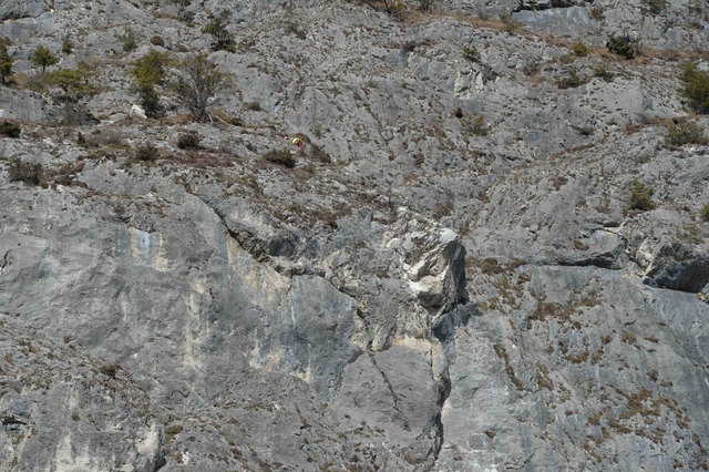 Kurz vor der Sprengung am Montag Nachmittag | Foto: ZOOM-Tirol