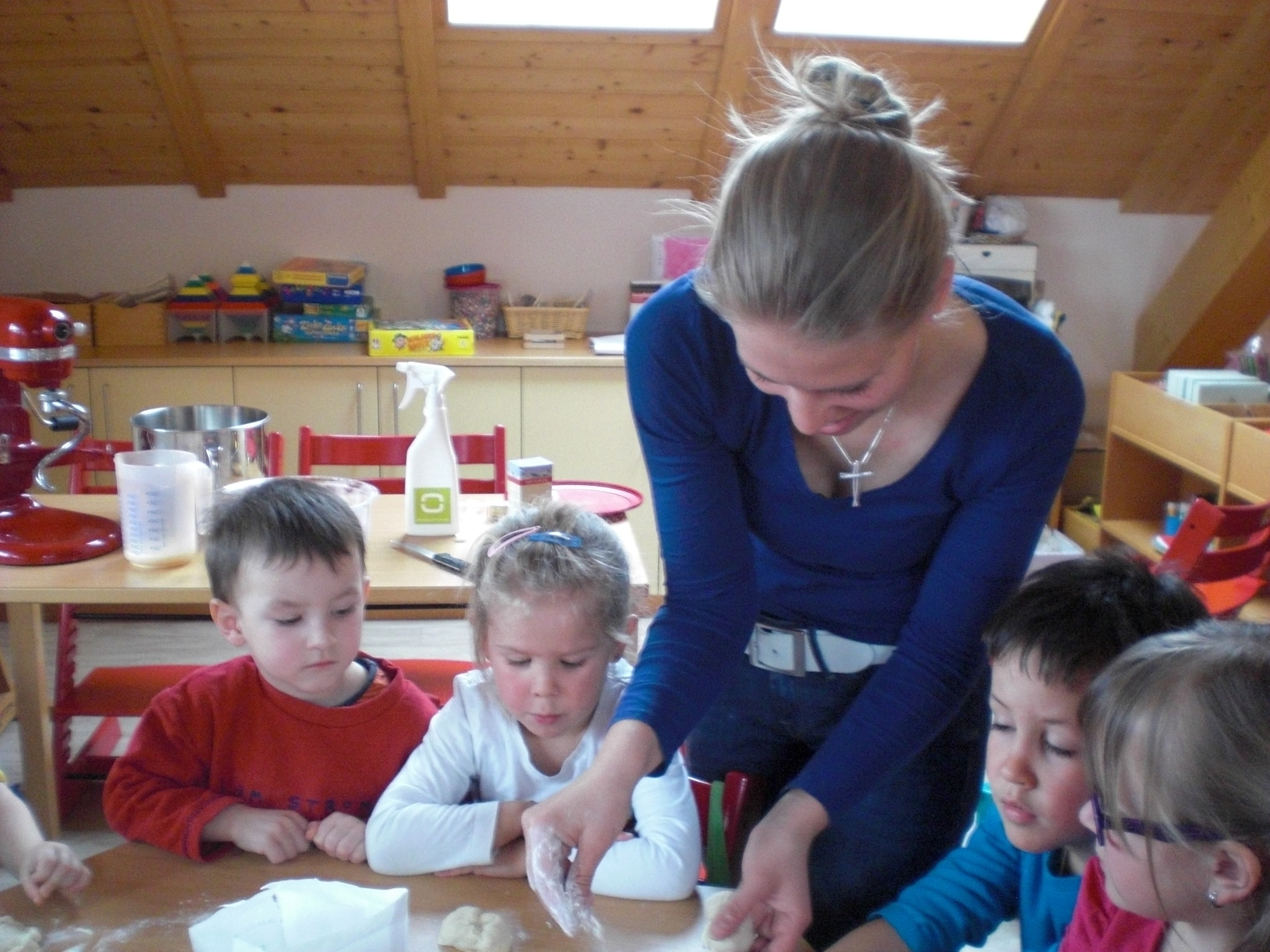 Fastenbrezen im Kindergarten - Lungau