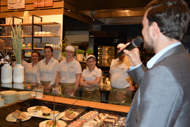 Haubi-Chef Anton Haubenberger jun. dankte Professionisten, Investoren und natürlich seinen Mitarbeitern.