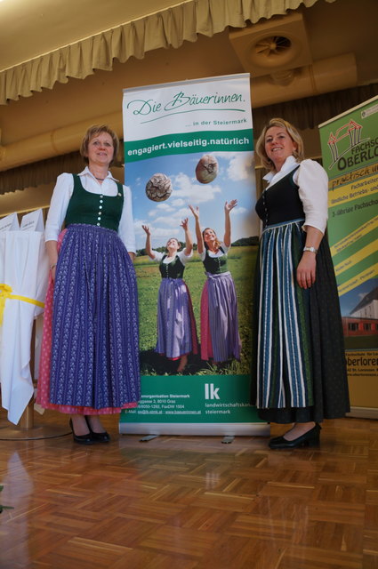 Die beiden Organisatorinnen  Monika Krautgartner und Barbara Kiendlsperger.