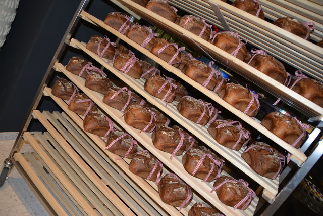 Beim Haubi hat man offensichtlich auch ein Herz für Brot.