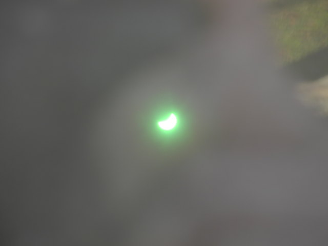 Das war die Sonnenfinsternis gesehen aus Neustift am Walde