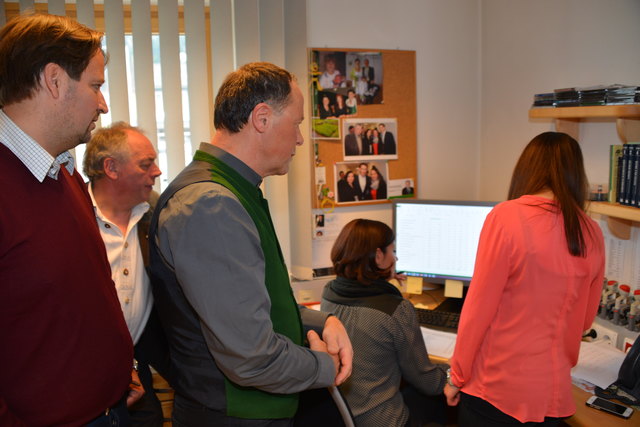 Blick in den Computer. Kein erfreuliches Ergebnis aus Sicht der Judenburger ÖVP.